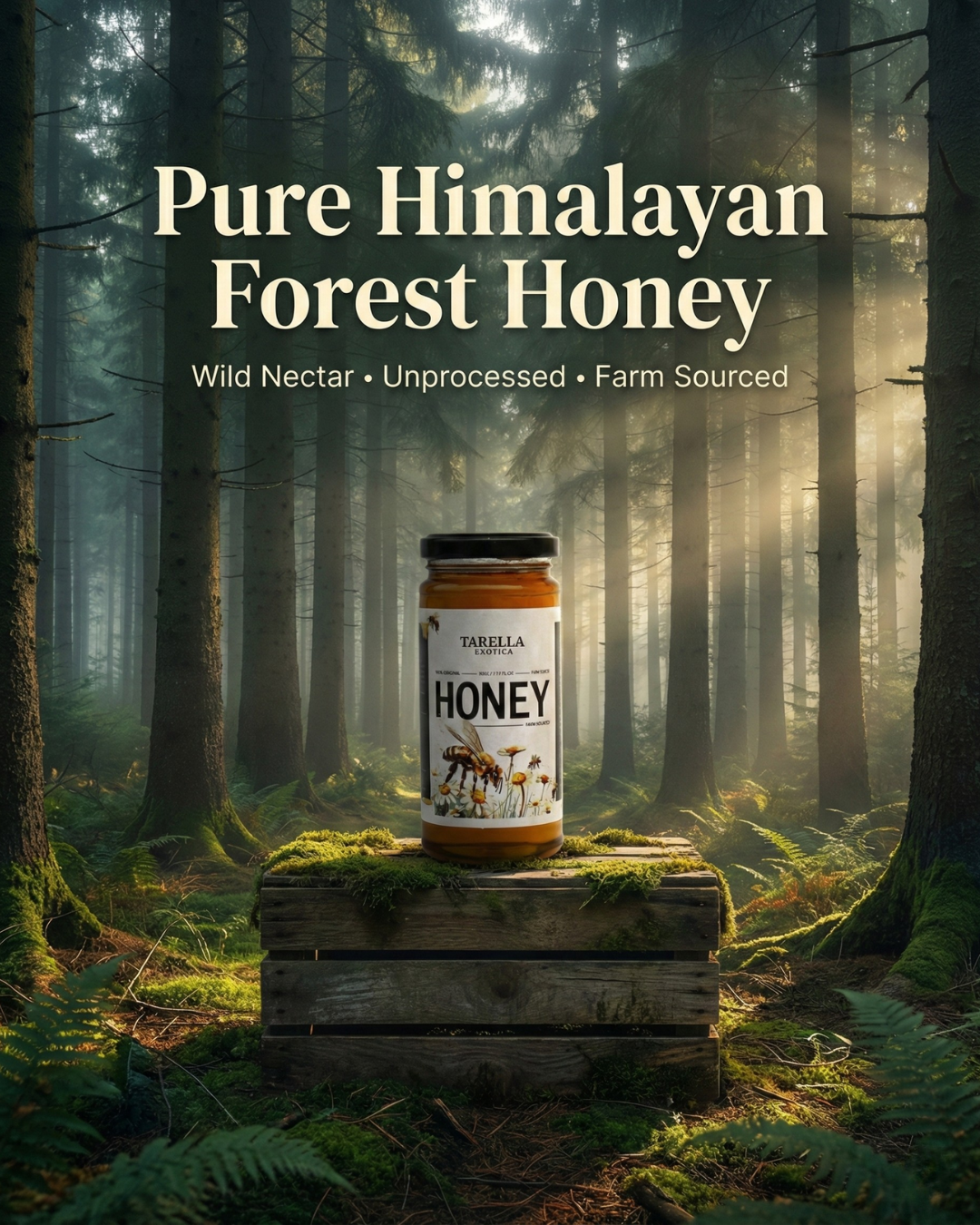 Multi Flora Honey | Farm sourced | Tarella Exotica | 300ML