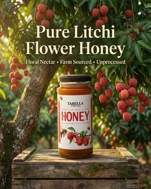 Litchi Honey | Farm sourced | Tarella Exotica | 300ML