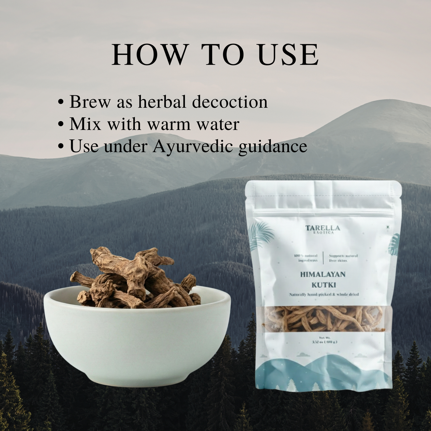 Kutki Roots - Organic Liver Detox & Health Support | Tarella Exotica