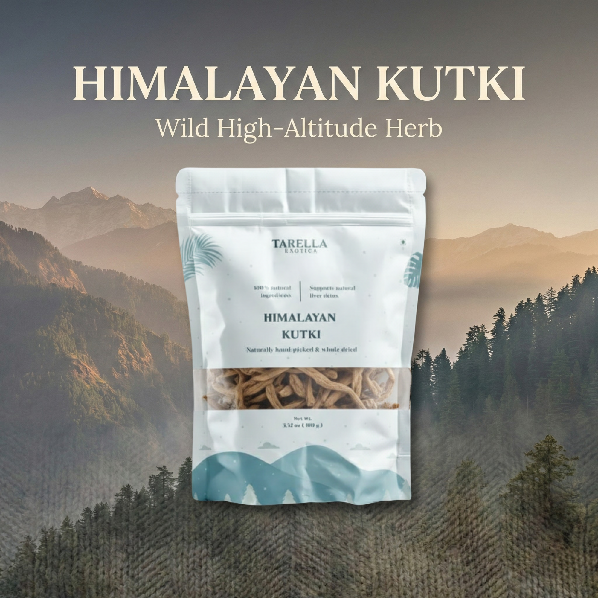 Kutki Roots | kurroa| Tarella Exotica | 100G