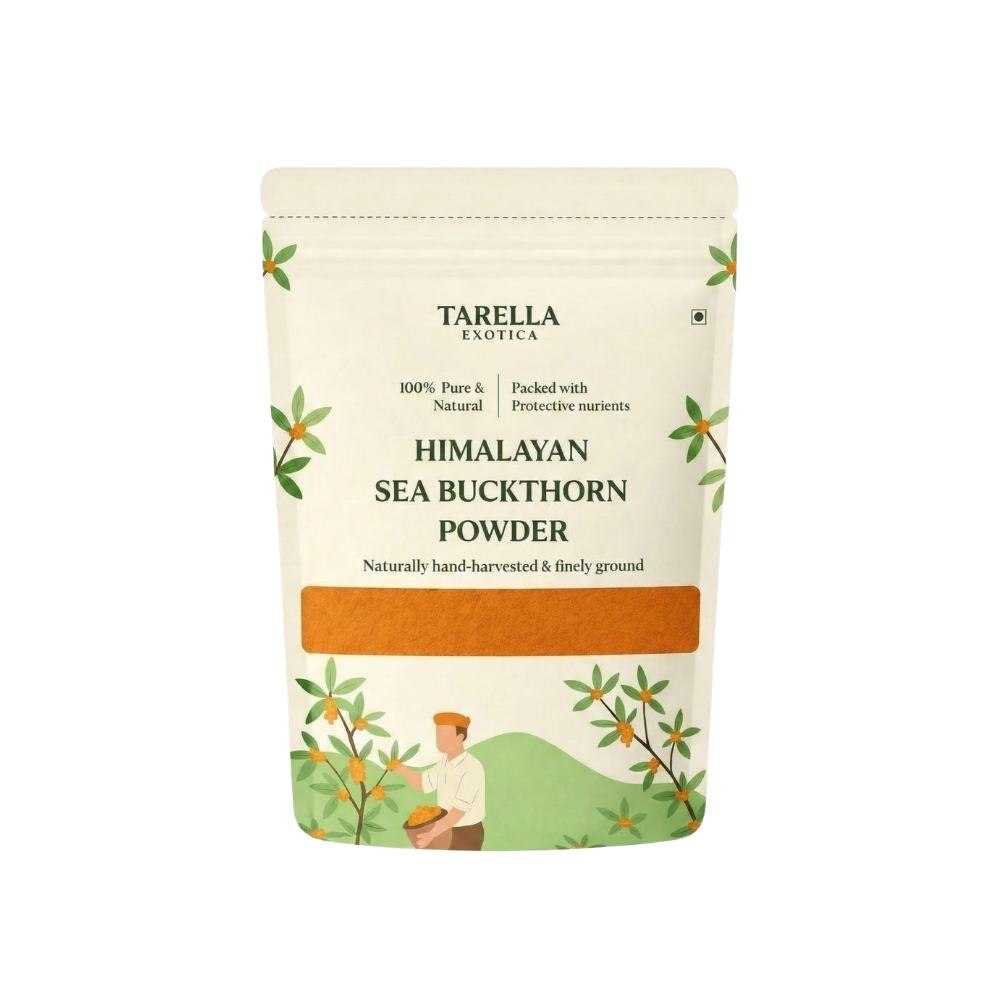 Sea Buckthorn  Powder - 100gms | Tarella Exotica