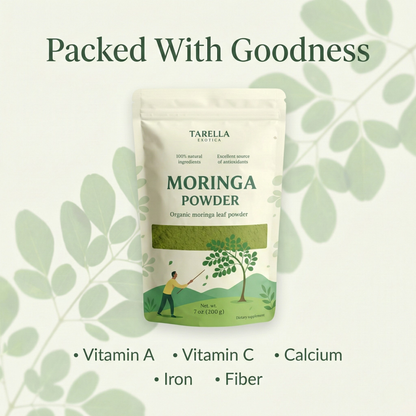 Organic Moringa Powder | Tarella Exotica