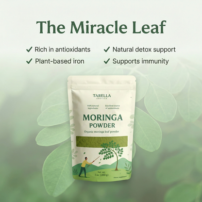 Organic Moringa Powder | Tarella Exotica