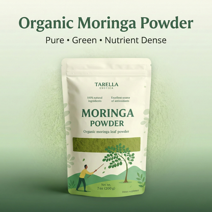 Organic Moringa Powder | Tarella Exotica